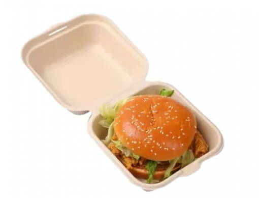 Burger/sweet sugarcane container - 450 ml ( 50 pcs )
